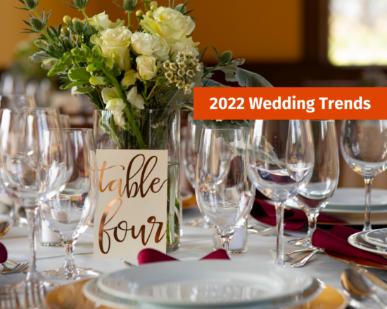2022 Wedding Trends from Saint James Place
