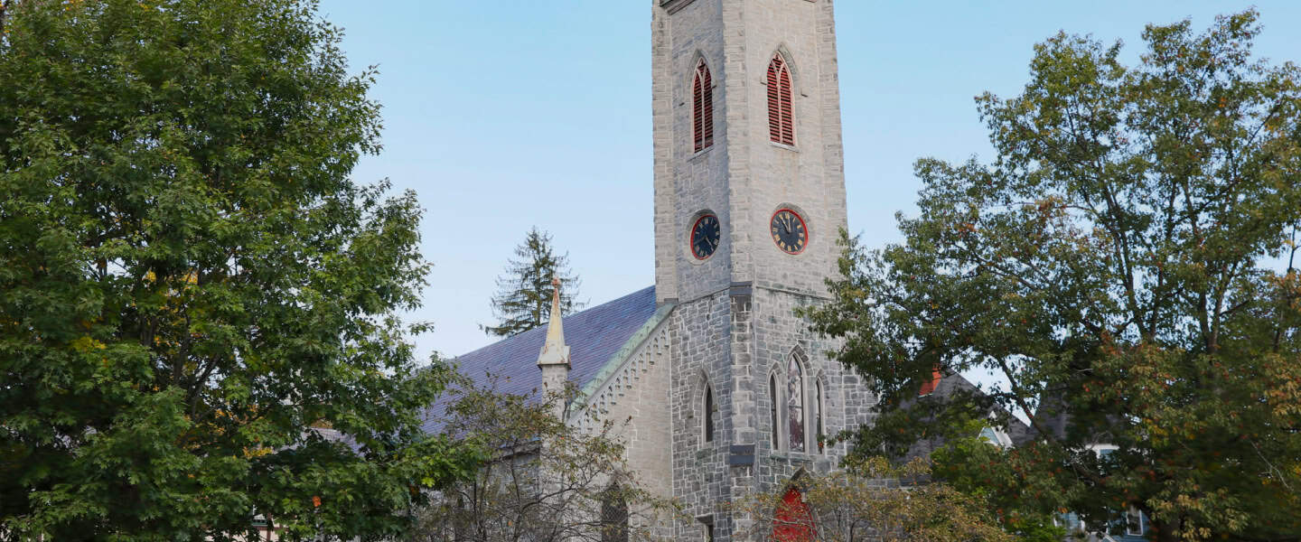 Saint James Front Clock Tower